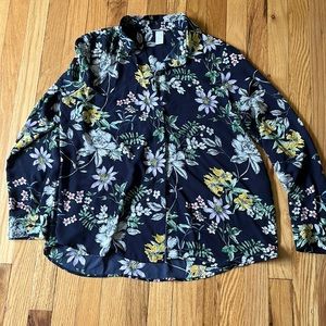 H&M floral blouse
